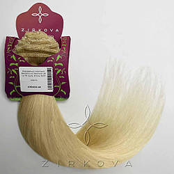 Натуральне Азіатське Волосся на Заколках 38 см 70 грам, Блонд №60