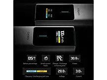 Зовнішній акумулятор (павербанк) CUKTECH PB100P 10000 mAh 150 W Grey, фото 6
