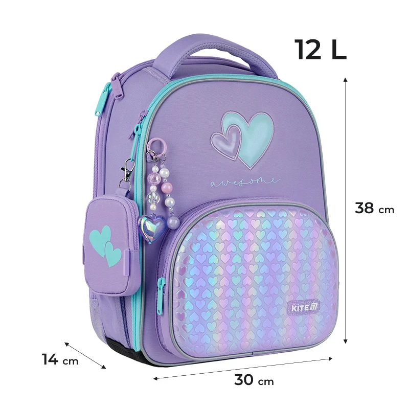 Рюкзак Kite каркасний Education Awesome K25-556M-1