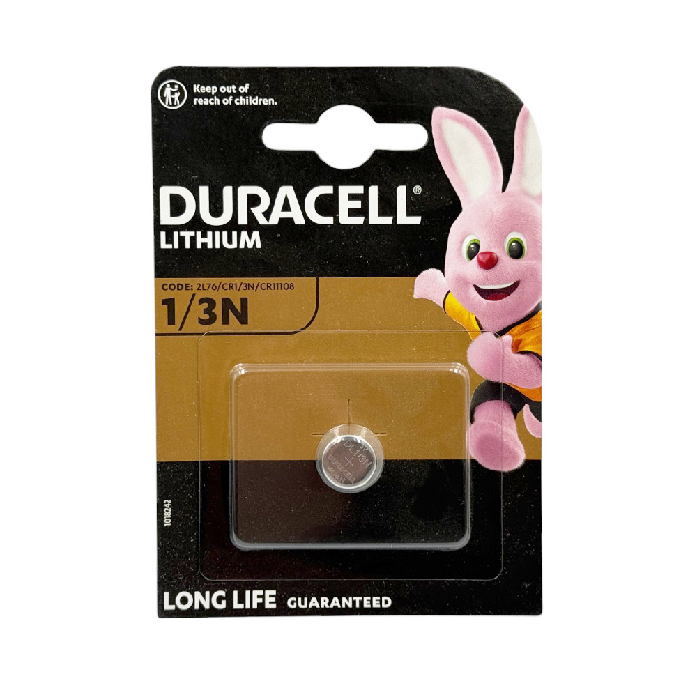 Батарейка CR1/3N Duracell Lithium (3v)