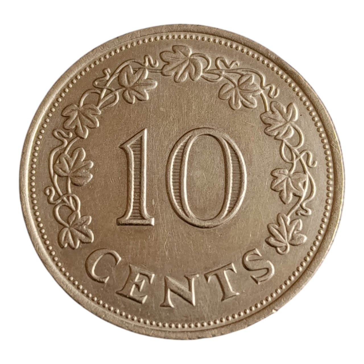 Мальта 10 центів, 1972