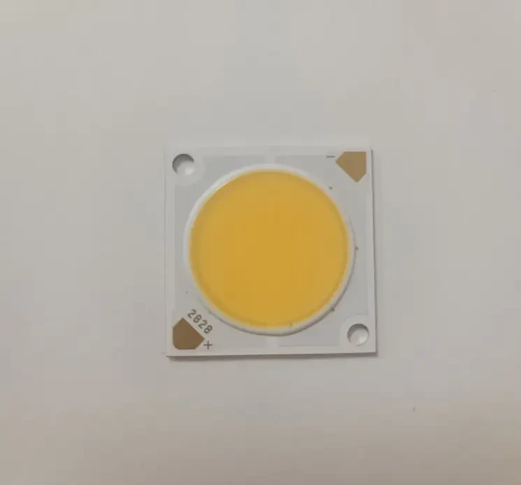 Світлодіод круглий COB 30w 90-98v 300mA 3000К 40/40 мм, фото 1