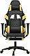 Комп'ютерне крісло для геймера VidaXL Black-Yellow (345524), фото 2