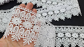 Мереживо для оздоблення Мереживо 006 біле (10см)