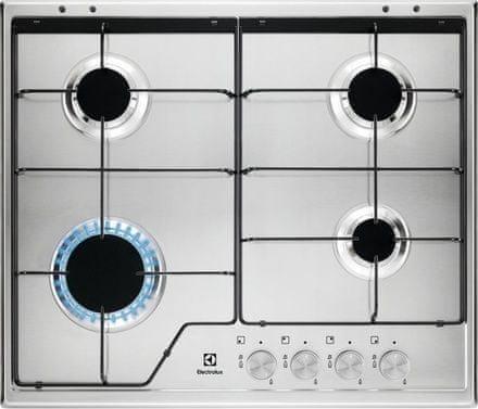 Газова варильна поверхня Electrolux KGS6424SX, фото 1