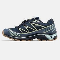 Чоловічі Кросівки Salomon XT-6 Advanced Gore-Tex Blue / Саломон ХТ-6 Адванст Гор Текс Сині, фото 4
