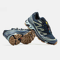 Чоловічі Кросівки Salomon XT-6 Advanced Gore-Tex Blue / Саломон ХТ-6 Адванст Гор Текс Сині, фото 6