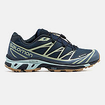 Чоловічі Кросівки Salomon XT-6 Advanced Gore-Tex Blue / Саломон ХТ-6 Адванст Гор Текс Сині, фото 3