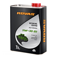 Олива синтетична моторна для автомобілів Rovas 5W-30 C1 1л