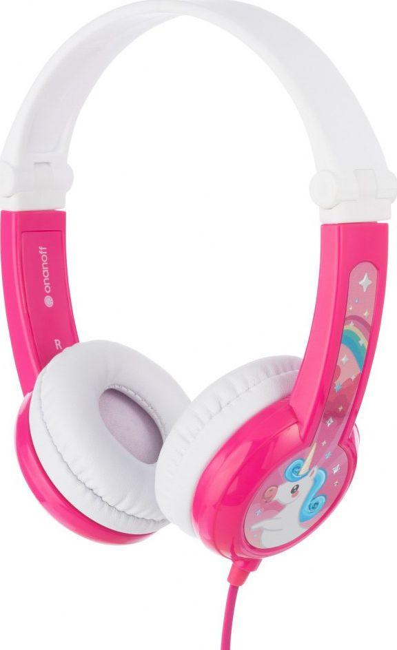 Навушники без мікрофону BuddyPhones Connect Pink (BP-CO-PINK-01-K)