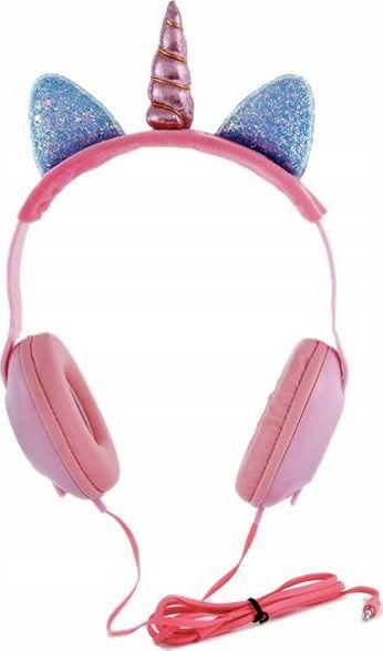 Навушники без мікрофону Cat Ear Jednoroec J4 Pink, фото 1