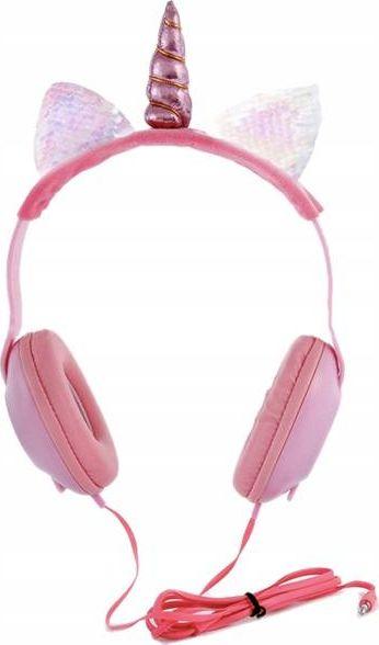 Навушники без мікрофону Cat Ear Jednoroec J5 Pink