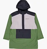 Urbanshop com ua Анорак чоловічий Columbia Ten Falls Poncho Canteen Green/Grey 2071111 РОЗМІРИ ЗАПИТУЙТЕ