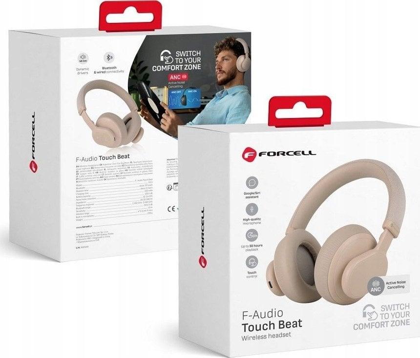 Навушники TWS Forcell F-Audio Touch Beat Pink