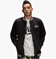 Urbanshop com ua Бомбер чоловічий Asics Bbaseball Jacket Black BAJACKETBLK РОЗМІРИ ЗАПИТУЙТЕ