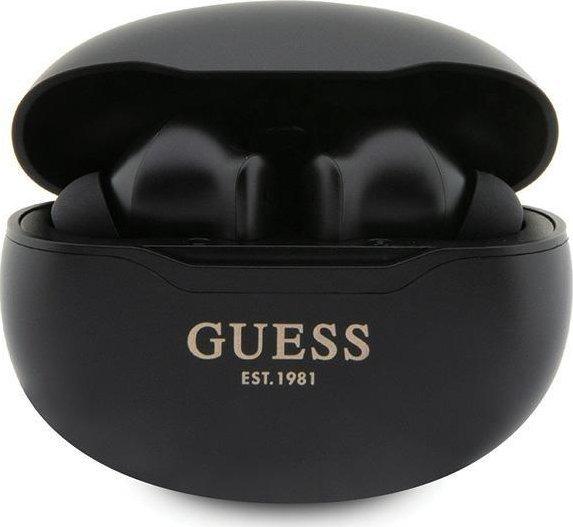Навушники TWS Guess Classic EST Black (GUTWST50EK)