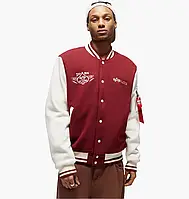 Urbanshop com ua Бомбер чоловічий Alpha Industries Varsity Air Force Red/White 138107142 РОЗМІРИ ЗАПИТУЙТЕ