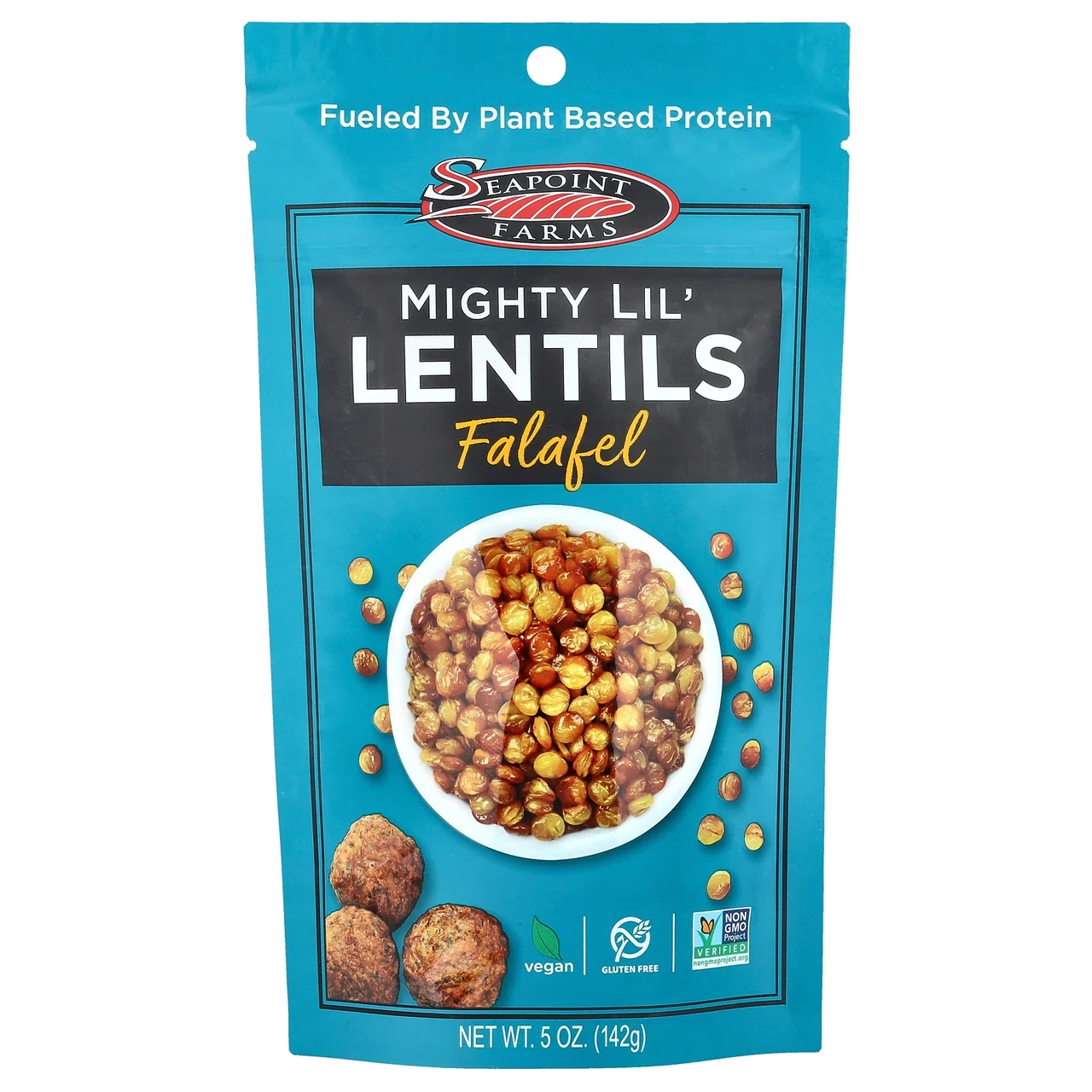 Seapoint Farms, Mighty Lil 'Lentils, Фалафель, 5 унцій (142 р) SFM-0062, Київ