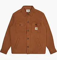 Urbanshop com ua Джинсовка чоловіча Carhartt Wiston Shirt Jac Hamilton Brown I030792.HZXX.03 РОЗМІРИ ЗАПИТУЙТЕ