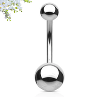 Банан для пірсингу пупка сталь 316L Mr.Piercing 10х1.6х5/8 без каменю