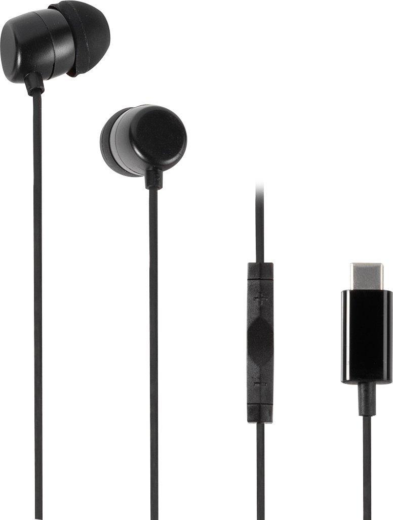 Навушники без мікрофону Vivanco Earbuds Black (61752)