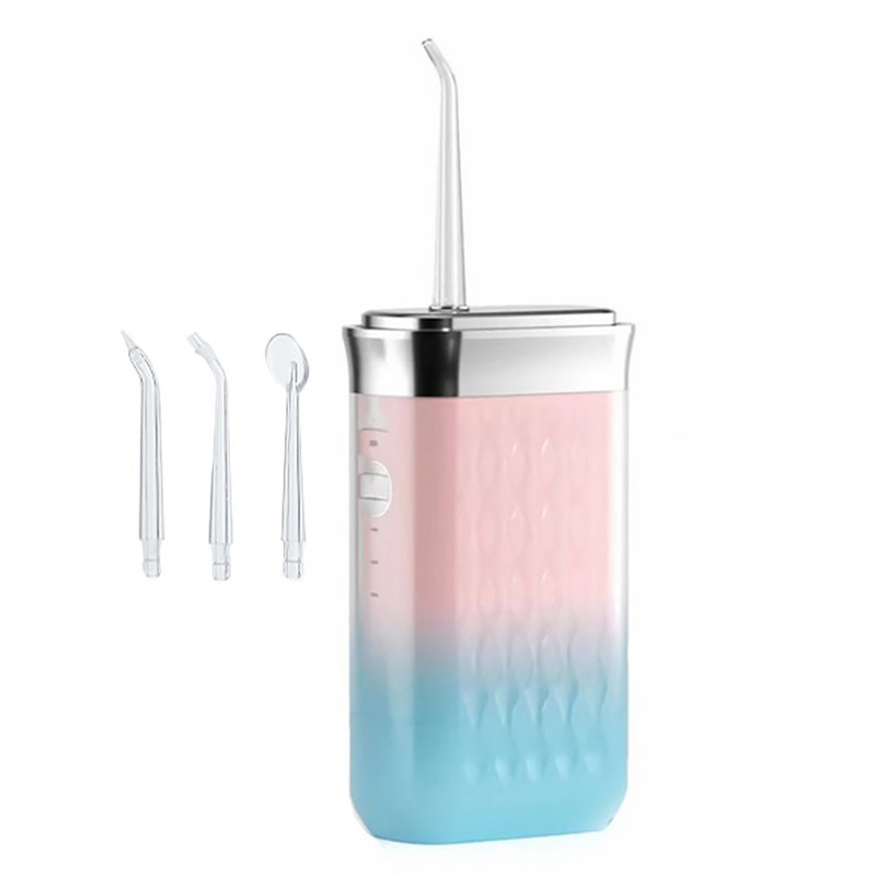 Іригатор SH-68 бездротовий для щоденної гігієни порожнини рота 3 режими Pink, фото 1