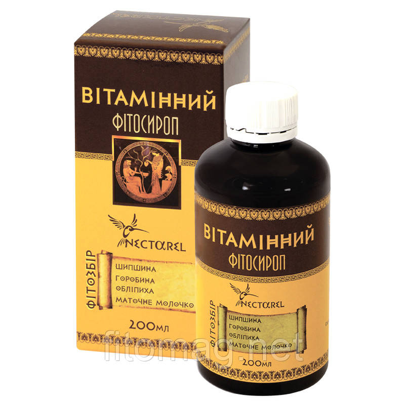 ФІТОСІРОП "Вітамінний" 200 мл, фото 1