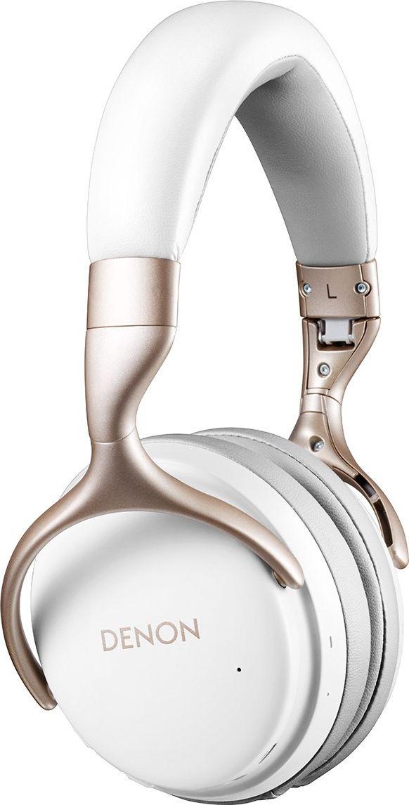 Навушники з мікрофоном Denon AH-GC25W White, фото 1