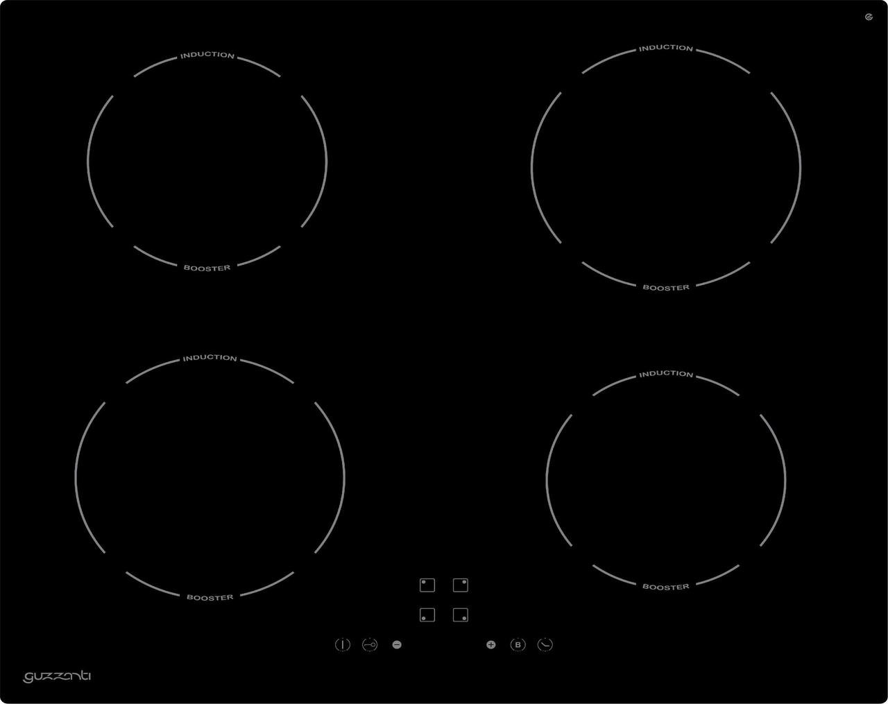 Індукційна варильна поверхня Guzzanti GZ-8402A, фото 1