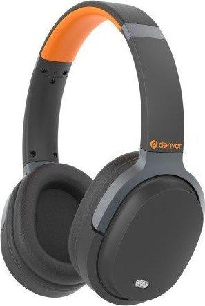 Навушники з мікрофоном Denver BTN-210 Black/Orange, фото 1