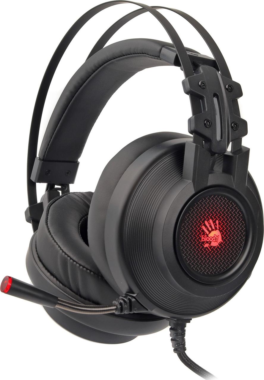 Навушники з мікрофоном Bloody G525 Black