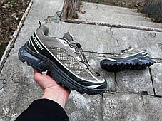 Чоловічі кросівки Salomon XT-6 FT Khaki Black хакі з чорним, фото 4