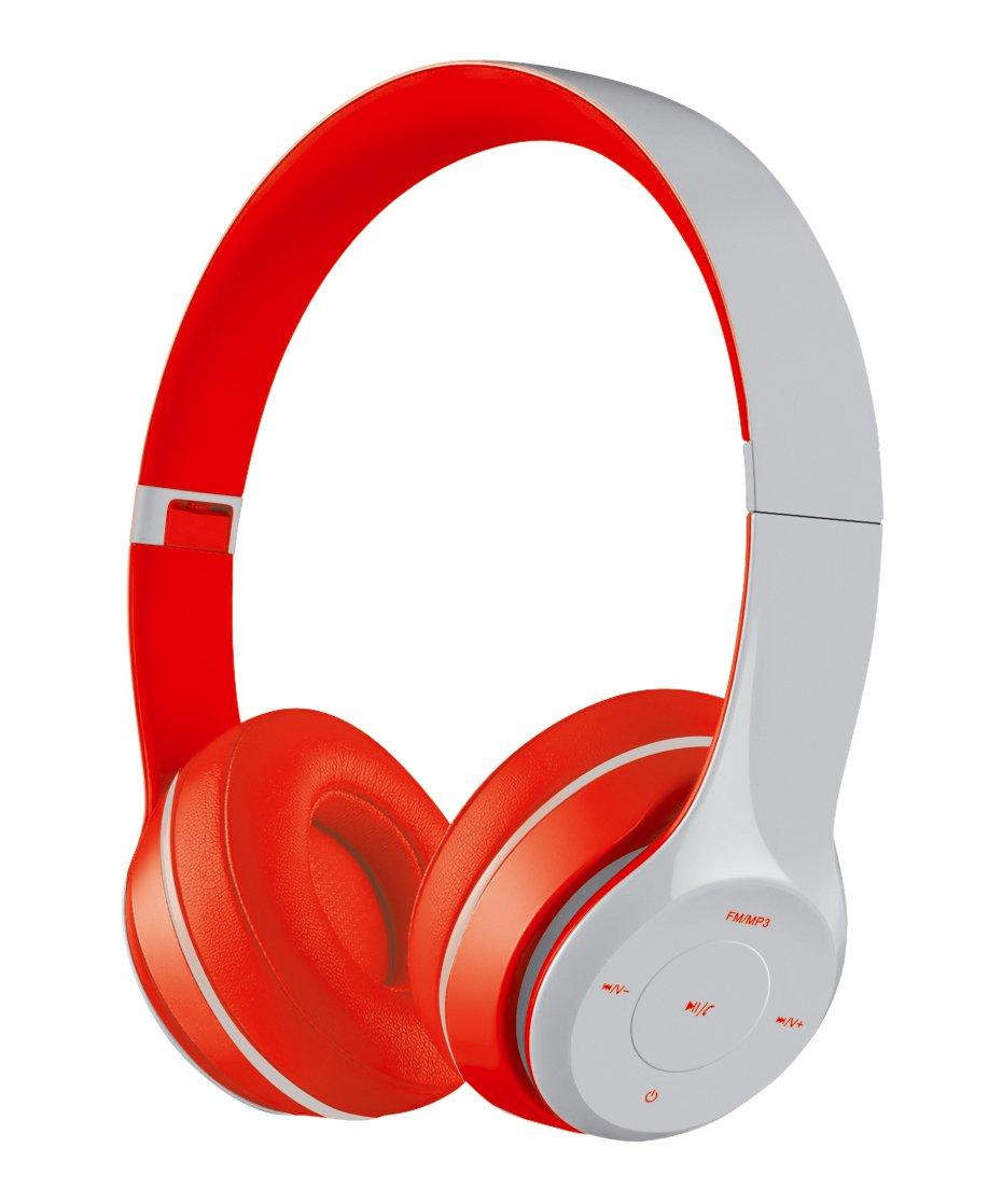 Навушники з мікрофоном Freestyle FH0915 Red/Gray (43686), фото 1