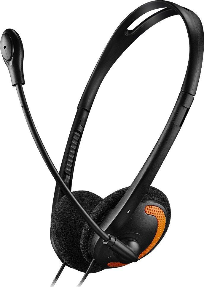Навушники з мікрофоном Canyon CNS-CHS01BO
