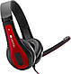 Навушники з мікрофоном Canyon CNS-CHSC1BR Black/Red, фото 3