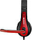 Навушники з мікрофоном Canyon CNS-CHSC1BR Black/Red, фото 5