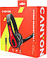 Навушники з мікрофоном Canyon CNS-CHSC1BR Black/Red, фото 6