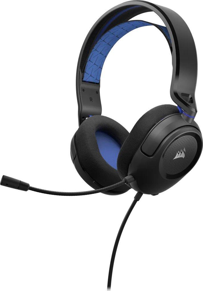 Навушники з мікрофоном Corsair HS35 v2 Blue (CA-9011383), фото 1