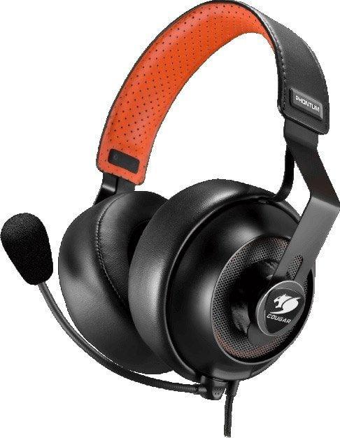 Навушники з мікрофоном Cougar Phontum S Red (3H500P53T.0001)