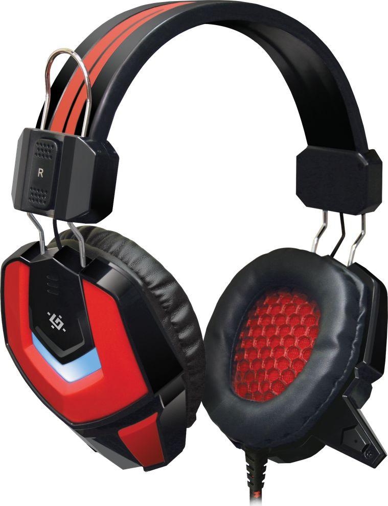Навушники з мікрофоном Defender Ridley Red/Black (64542), фото 1
