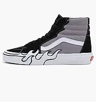 Urbanshop com ua Кеди унісекс Vans Sk8-Hi Flame Shoe Grey/Black VN0005UJBGF РОЗМІРИ ЗАПИТУЙТЕ