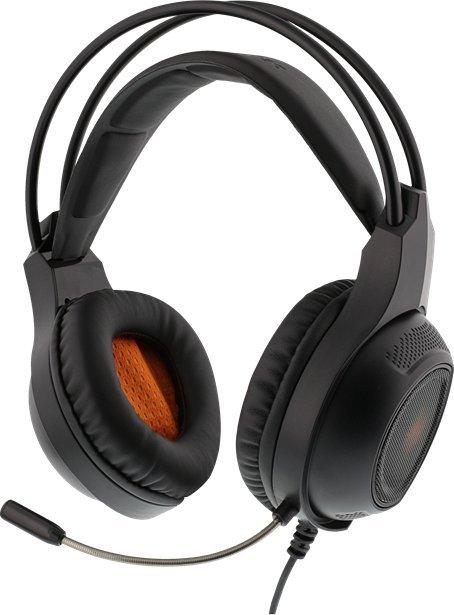 Навушники з мікрофоном Deltaco GAM-069 Black