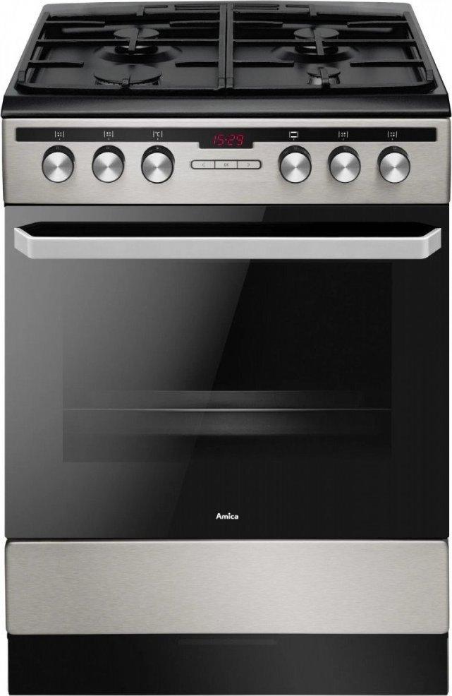 Комбінована плита Amica 618GEH2.33HZpTaDpAF(Xsx), фото 1