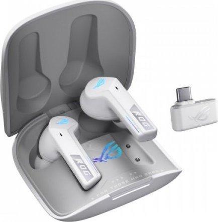 Навушники TWS Asus Rog Cetra True Wireless SuperNova White, фото 1