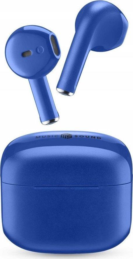 Навушники TWS Cellularline Swag BT Kopfhrer MS Blue, фото 1
