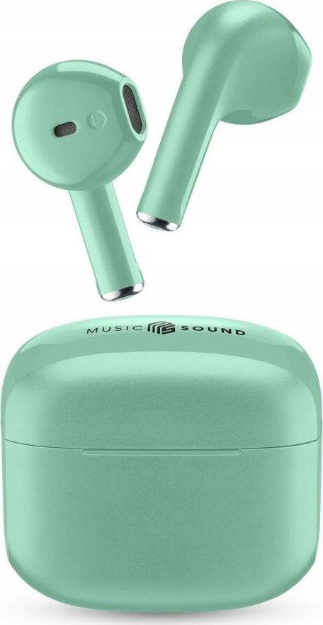 Навушники TWS Cellularline Swag BT Kopfhrer MS Green, фото 1