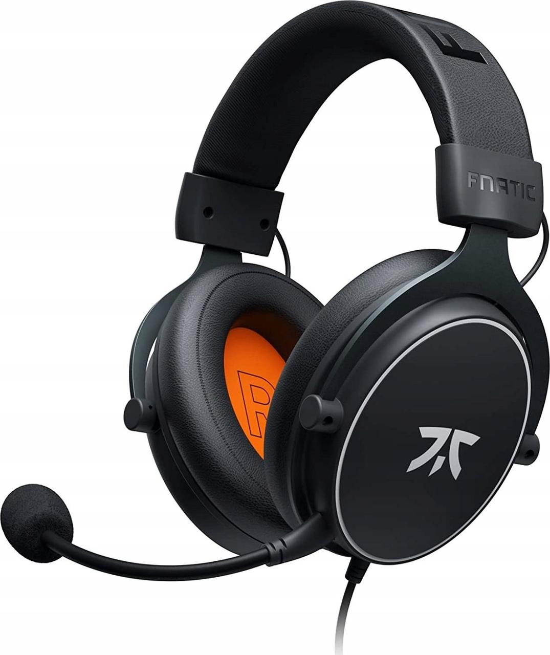 Навушники з мікрофоном Fnatic Gear React Black (HS0003-001)