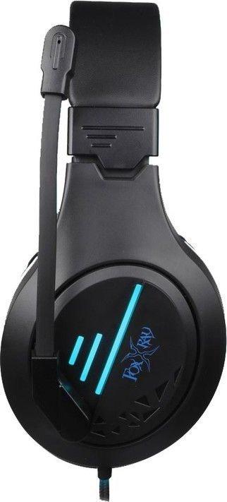 Навушники з мікрофоном Foxxray Flow Tone Black (FXR-SAU-26)