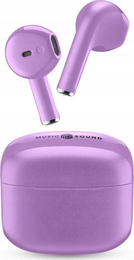 Навушники TWS Cellularline Swag BT Kopfhrer MS Purple