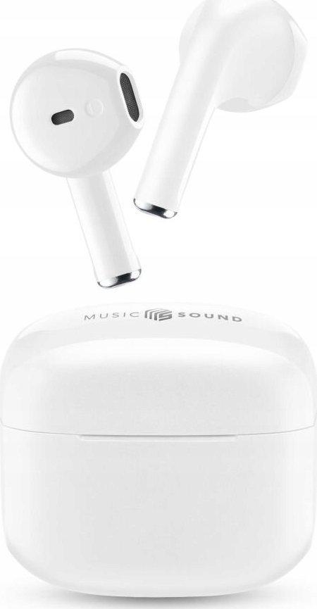 Навушники TWS Cellularline Swag BT Kopfhrer MS White